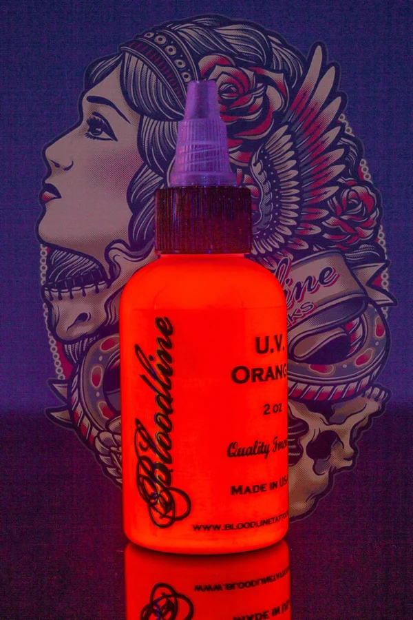 BLACKLIGHT UV ORANGE - 1 Oz